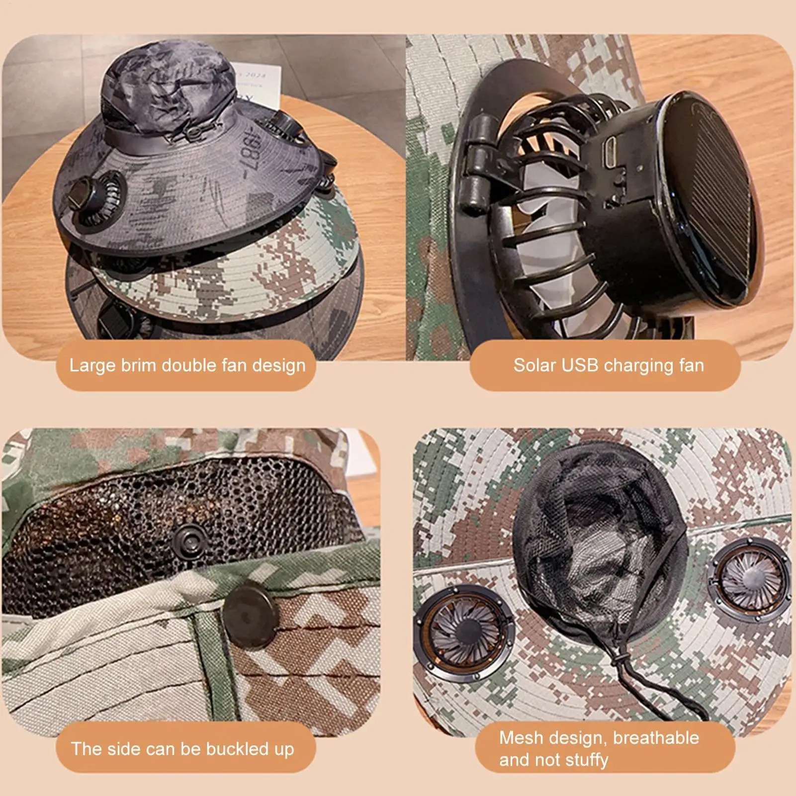 قبعة شمسية بحافة واسعة للاستخدام الخارجي مع 2 قبعة دلو شمسية للرجال والنساء قبعة شمسية قابلة للطي مع عصابة رأس قابلة للتعديل لصيد الأسماك