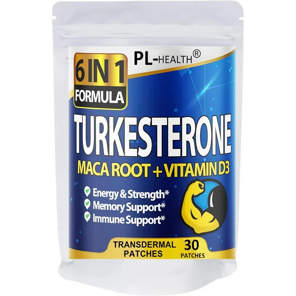 

Turkesterone Transdermal Patches Boost Energy Stamina -30 Patches One Month Supply