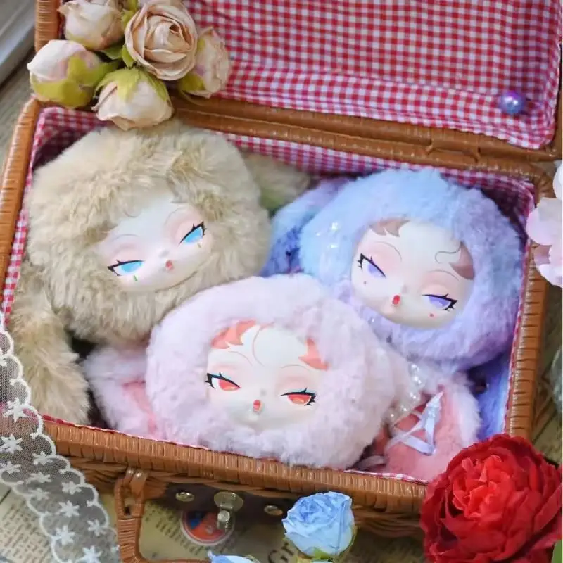 حقيقي دودو نامي وميض الأرنب صندوق أعمى أنيمي دمية صندوق الغموض لطيف عمل الشكل مفاجأة حقيبة قلادة ظهره دمية الهدايا #2