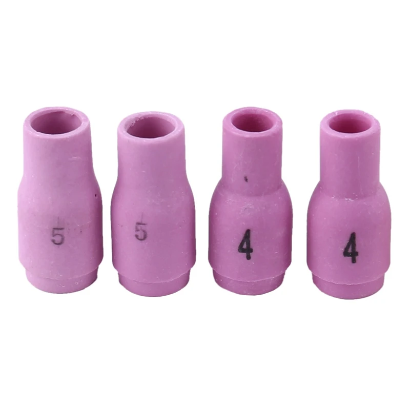 A98E-24Pcs Argon TIG Welding Torch Consumable TIG Tungsten Electrode Collet Alumina Nozzle For WP9 WP9V WP9FV TIG Torch