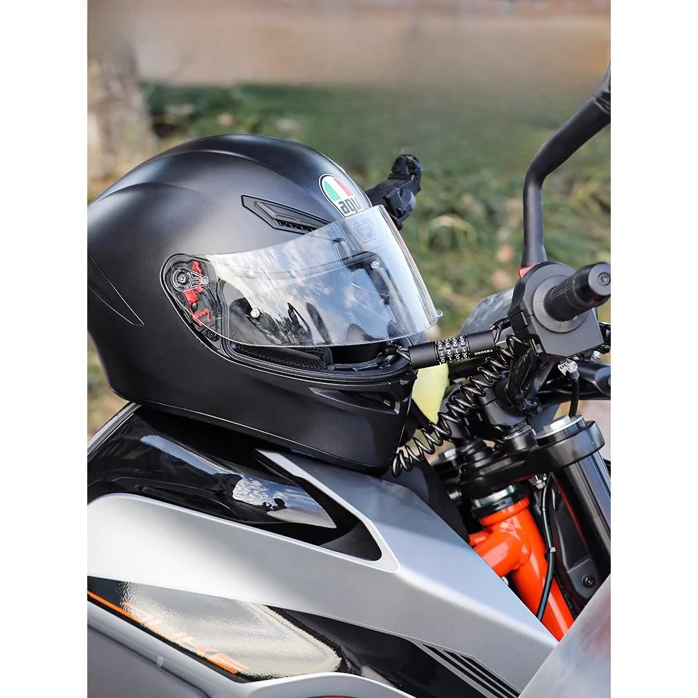 

Портативный противоугонный замок для мотоциклетного шлема, велосипеда, с кодовым замком, цепной, легкий, для защиты от кражи