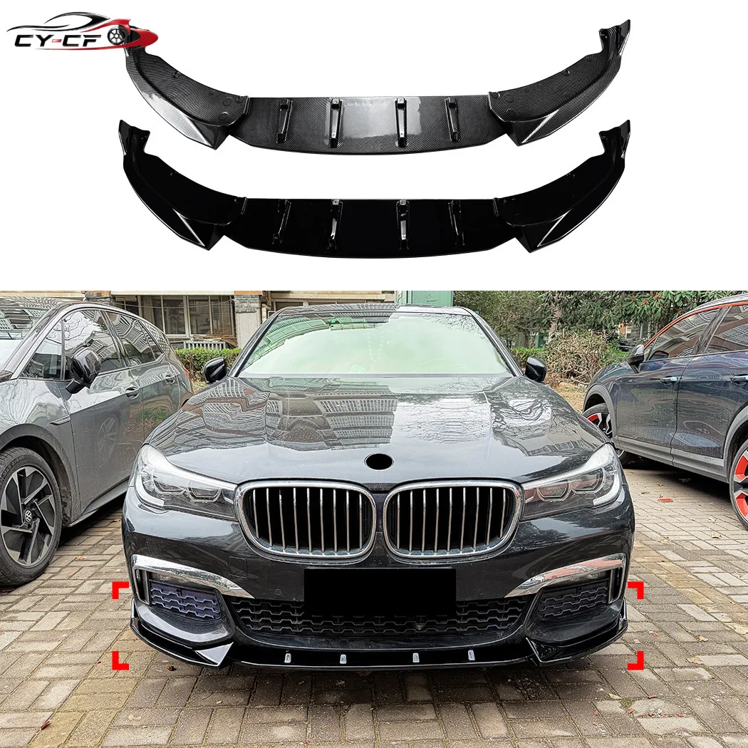 For BMW 7 Series G11 G12 Early M Sport 2016-2018 Front Lip Front Shovel Spoiler Small Surround Modification Accessories