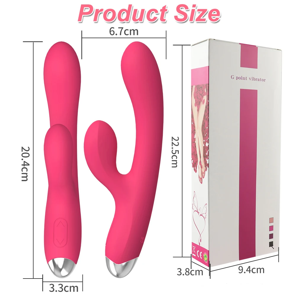 Poderoso Vibrador Ponto G para Mulheres, Estimulação do Clitóris, Massagem, Brinquedos Sexuais Adultos, Masturbador Feminino, Dildo, 10 Velocidades