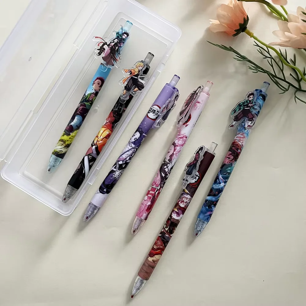 2026 Neuer Heißer Anime Slayer Gelstift Cartoon-Charakter Schüler-Schreibstift Büro- und Schulbedarf Geburtstagsgeschenk – Detail 2