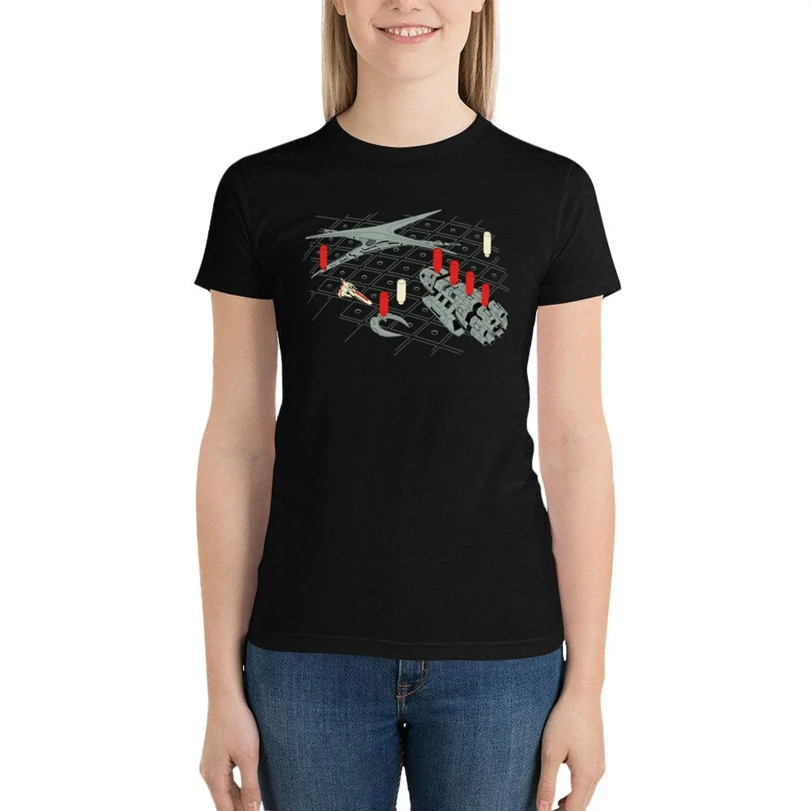 You Sunk My Battlestar T-Shirt blanks aesthetic clothes t shirt for Women