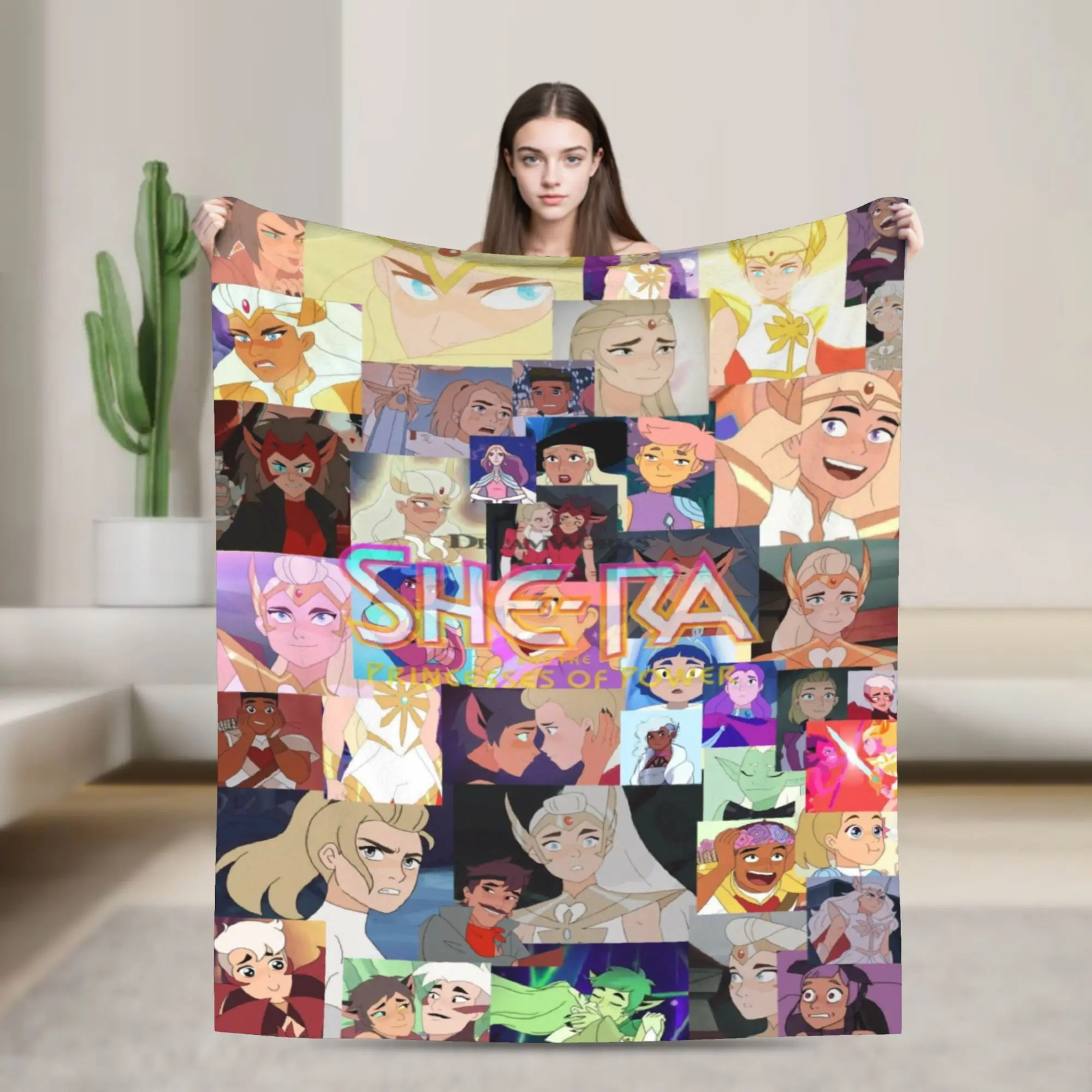 She-Ra and the Princesses of Power Blanket Fleece  Relax Super Soft Throw Blanket for Sofa Bedspreads