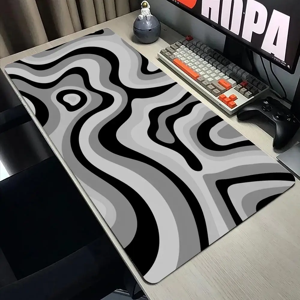 

Strata Liquid Large Mouse Pad XXL Computer Laptop Anime Keyboard MouseMat Office Rubber Mousepad Gamers Decoracion Long Desk Mat