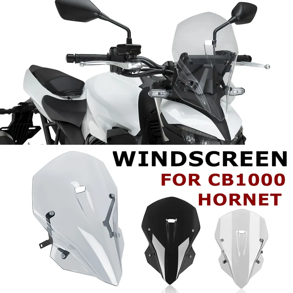 

Motorcycle Touring Windshield Windscreen For Honda CB1000 CB 1000 Hornet 2025 2026 Tall Wind Screen Shield Deflectors Protector