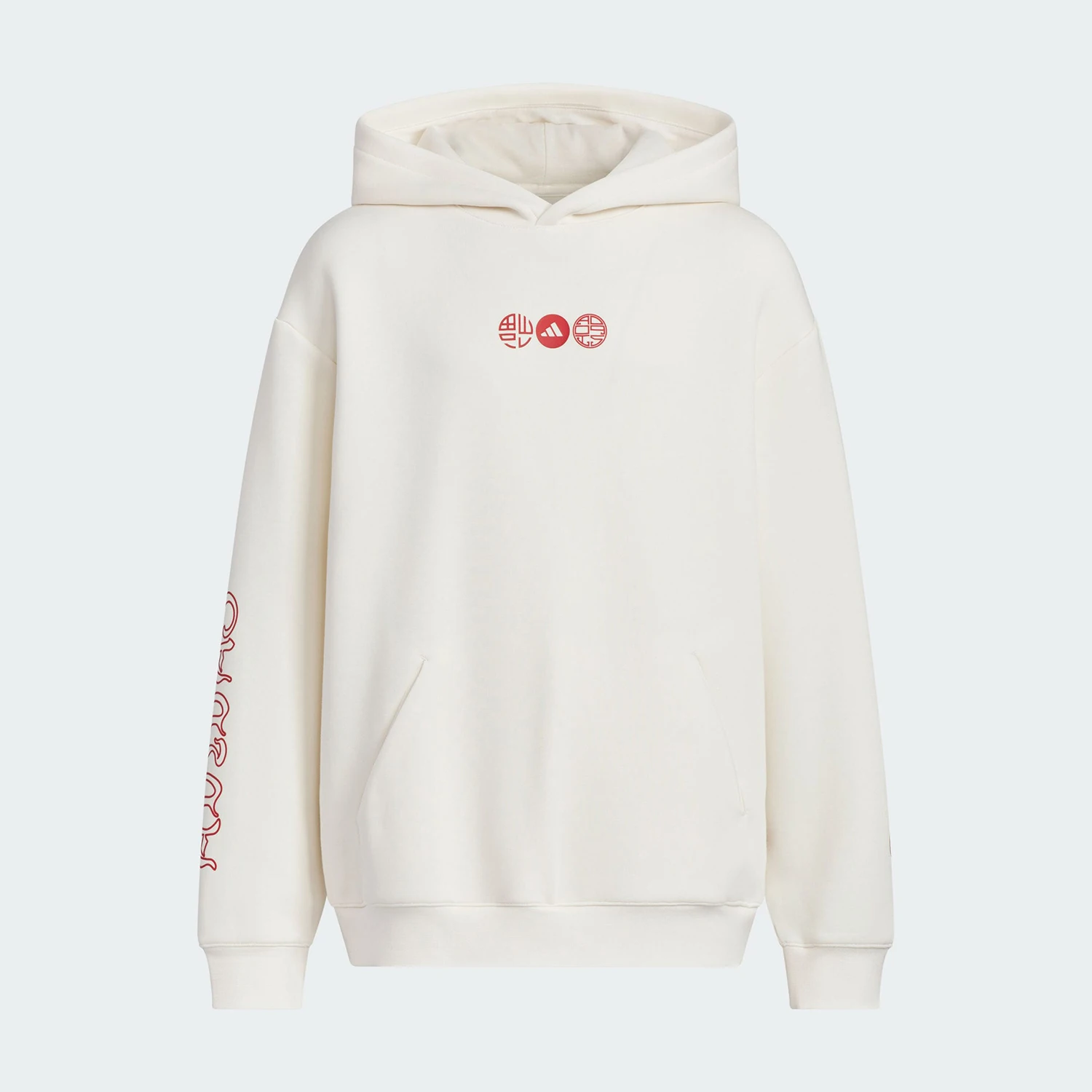 adidas-official-genuine-jk-kn-hoody-kids'-simple-knit-hooded-sweatshirt-jn4384