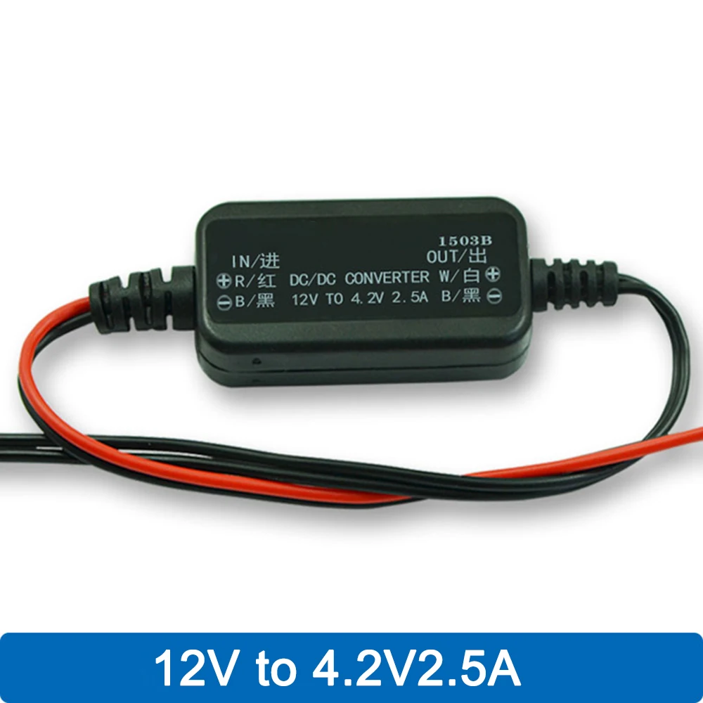 DC DC Step Down Converter 12V to 3.3V 4.2V 5V 6V 7.5V 9V 2.5A Waterproof Auto Protection Vehicular Car Power