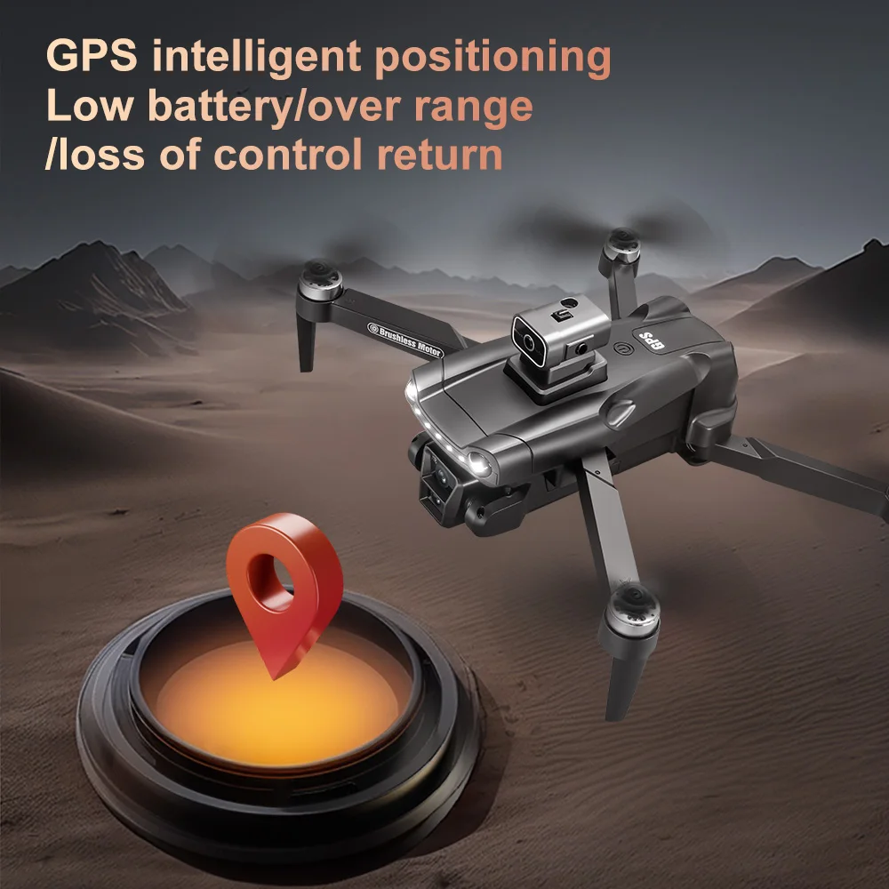 Xiaomi V198Max GPS Drone 4K Professional 8K HD Two Camera Dron Brushless Motor 5G WIFI FPV RC Quadcopter Helicopter wish Screen