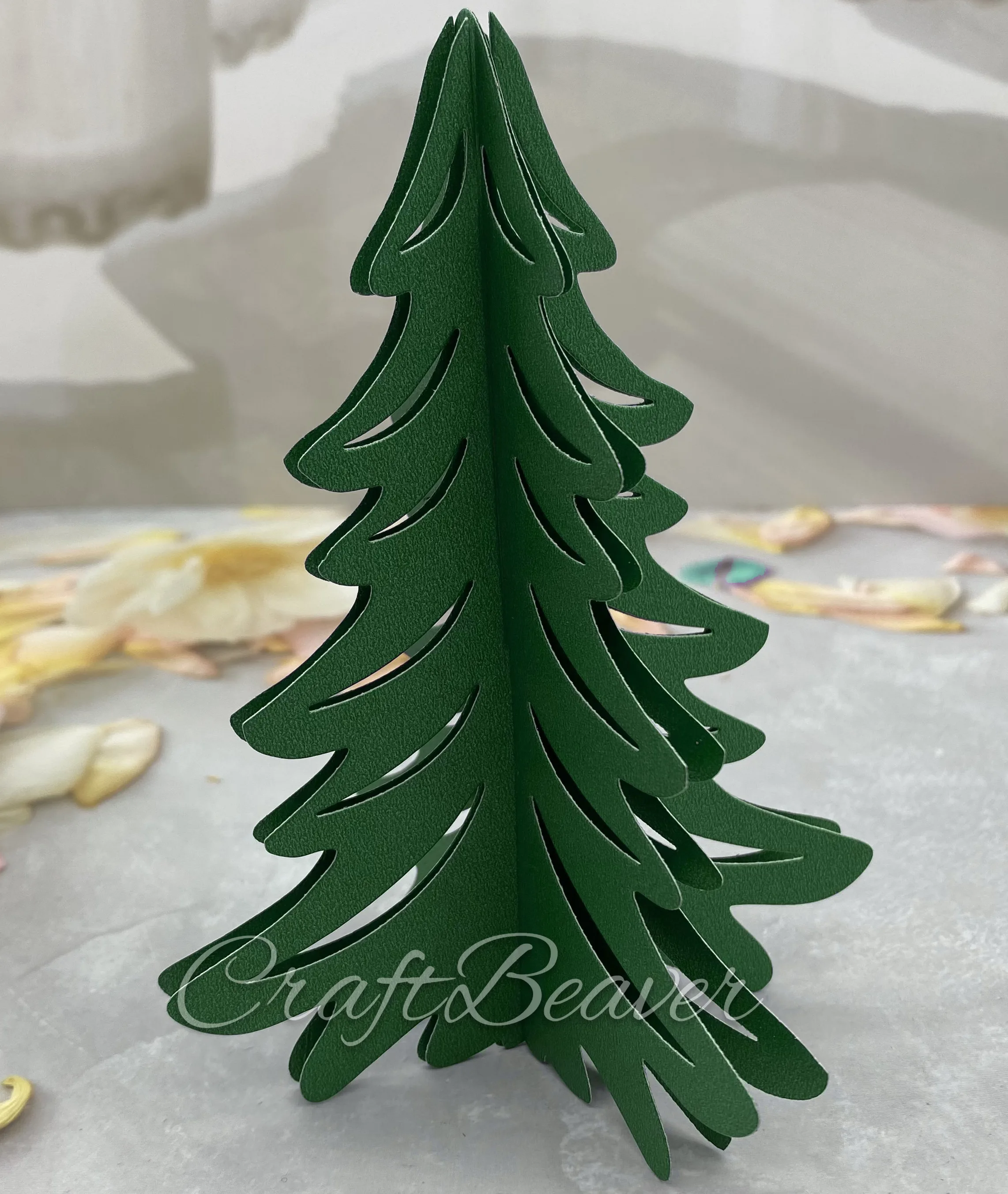 3D Christmas Trees Cutting Dies Metal Stencil Templates Paper Craft DIY Gift Home Decorations 2023 New Arrivals