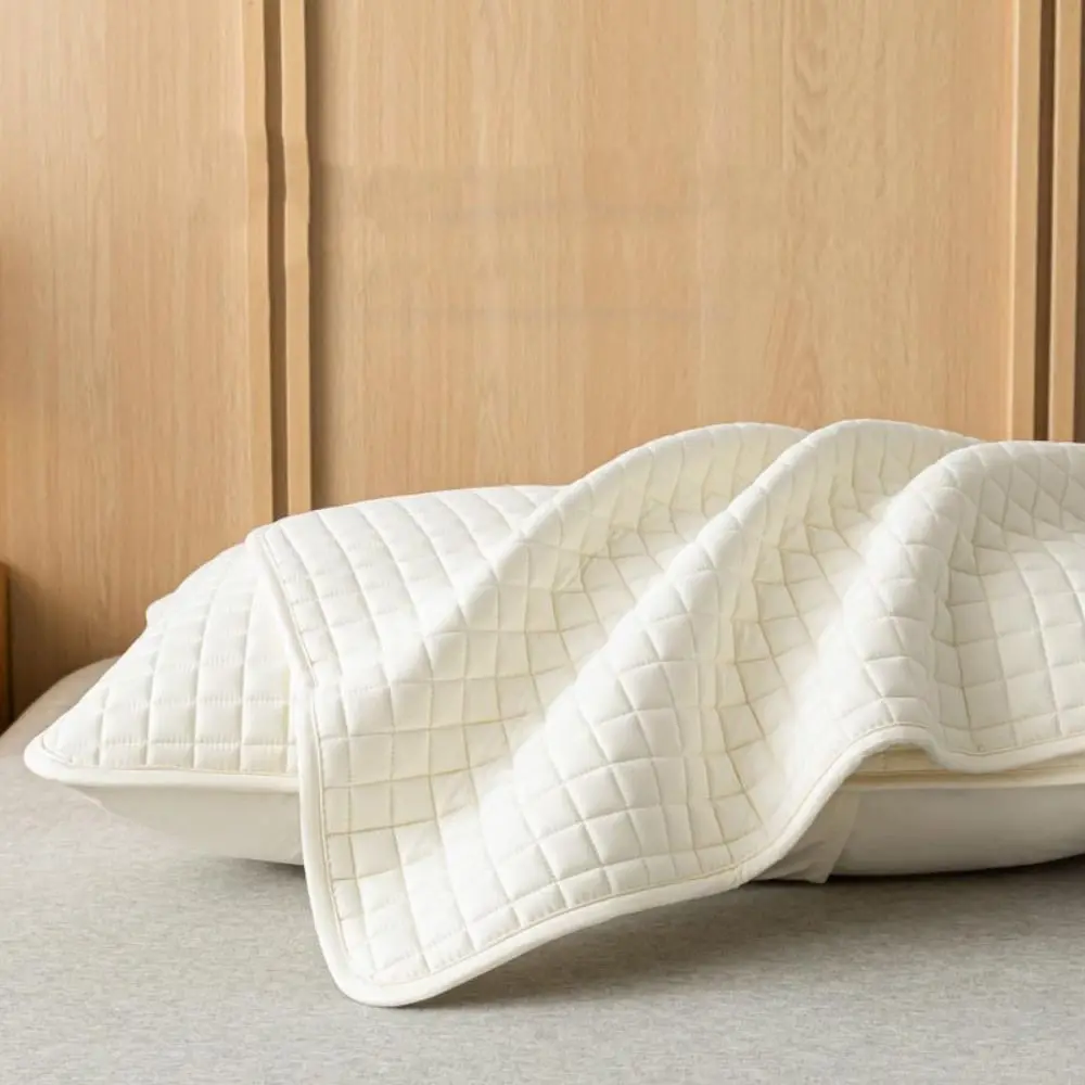 Comfortable Cotton Pillow Cover Head oil Isolation layer Pillow Case Protector Anti Mite Waterproof Pillowcase
