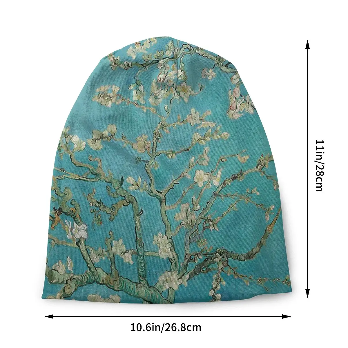 Blossoming Almond Tree Vincent Van Gogh Post-Impressionist Painter Hat Pullover Children Thin Warm Male Polyester Caps