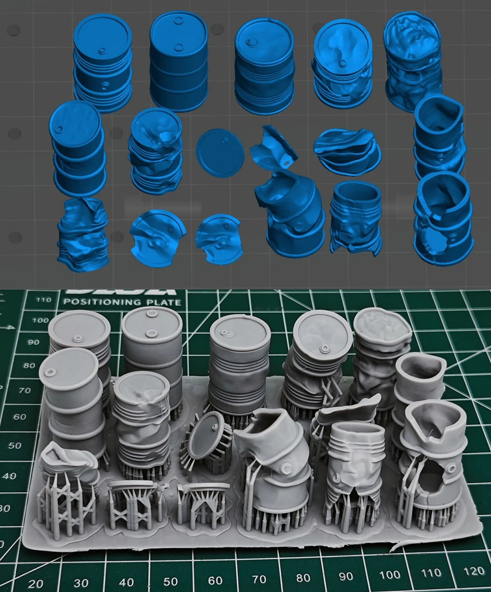 

1/35 1/24 3D Printing Resin Model Scene Accessories Display Modern Products Platform Tools DIY Hobby Production