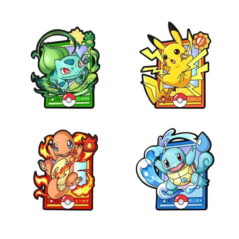 NEW HOT Cartoon Charmander Enamel Pins Metal Brooches Lapel Badges for Backpack Clothes Jewelry Accessory Gift for Friends image 4