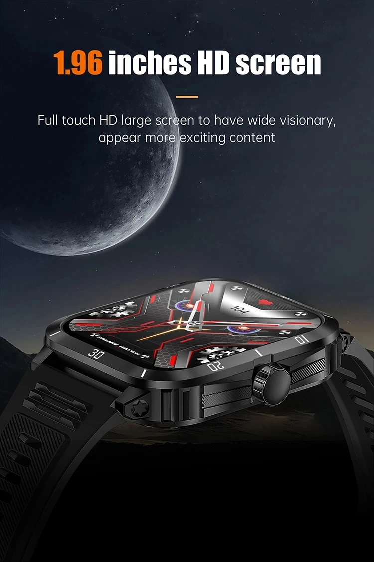 Cheap Heartrate Blood Pressure Digital KT71 Smart Watch with BT Call Smartwatch Bands