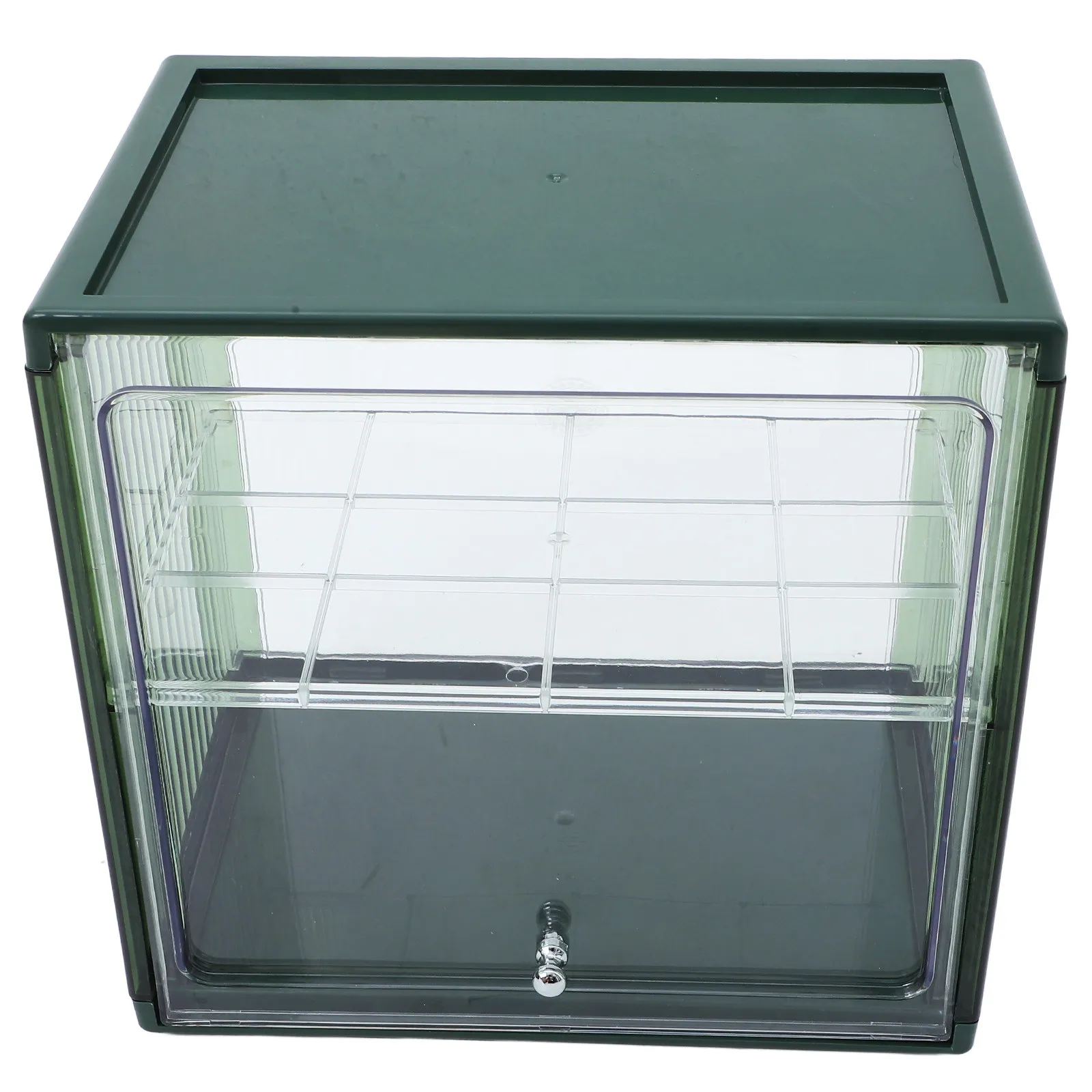 

Transparent Double-Layer Bread Box Plastic Storage Container Large Capacity Kitchen Countertop Bread Holder Clear Reusable Food