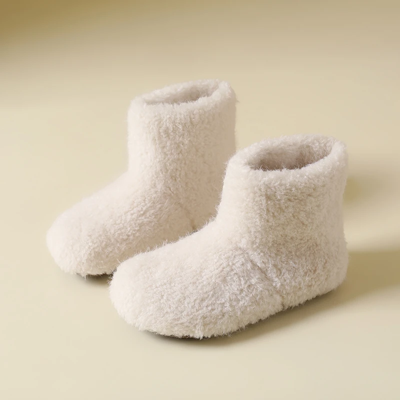 Fashionable Fuzzy Snow Boots for Women 2026 Winter New Warm Furry Shoes Popular Slimming Cotton Ankle Boots