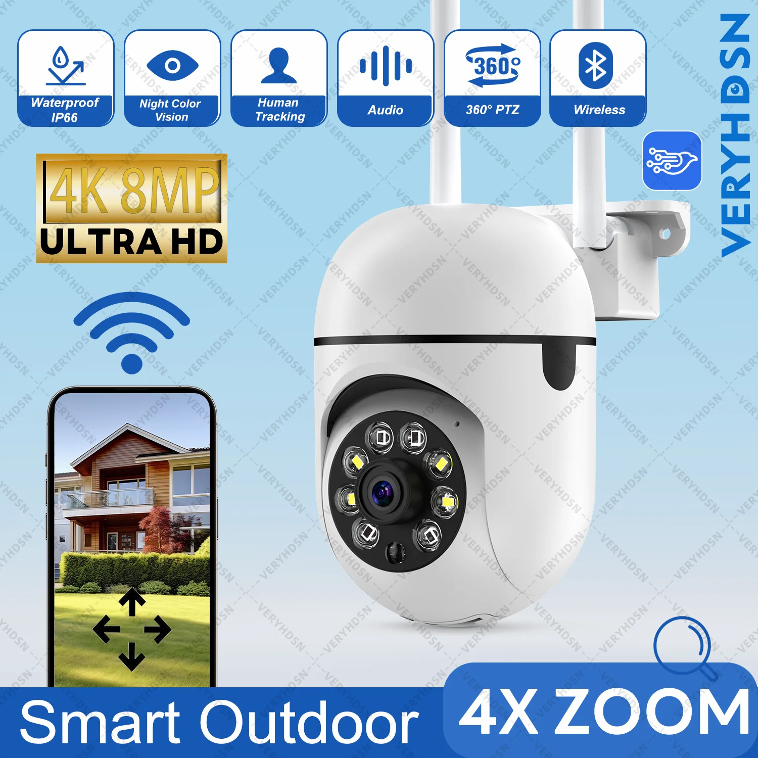 4K Hd Wifi Security… - image
