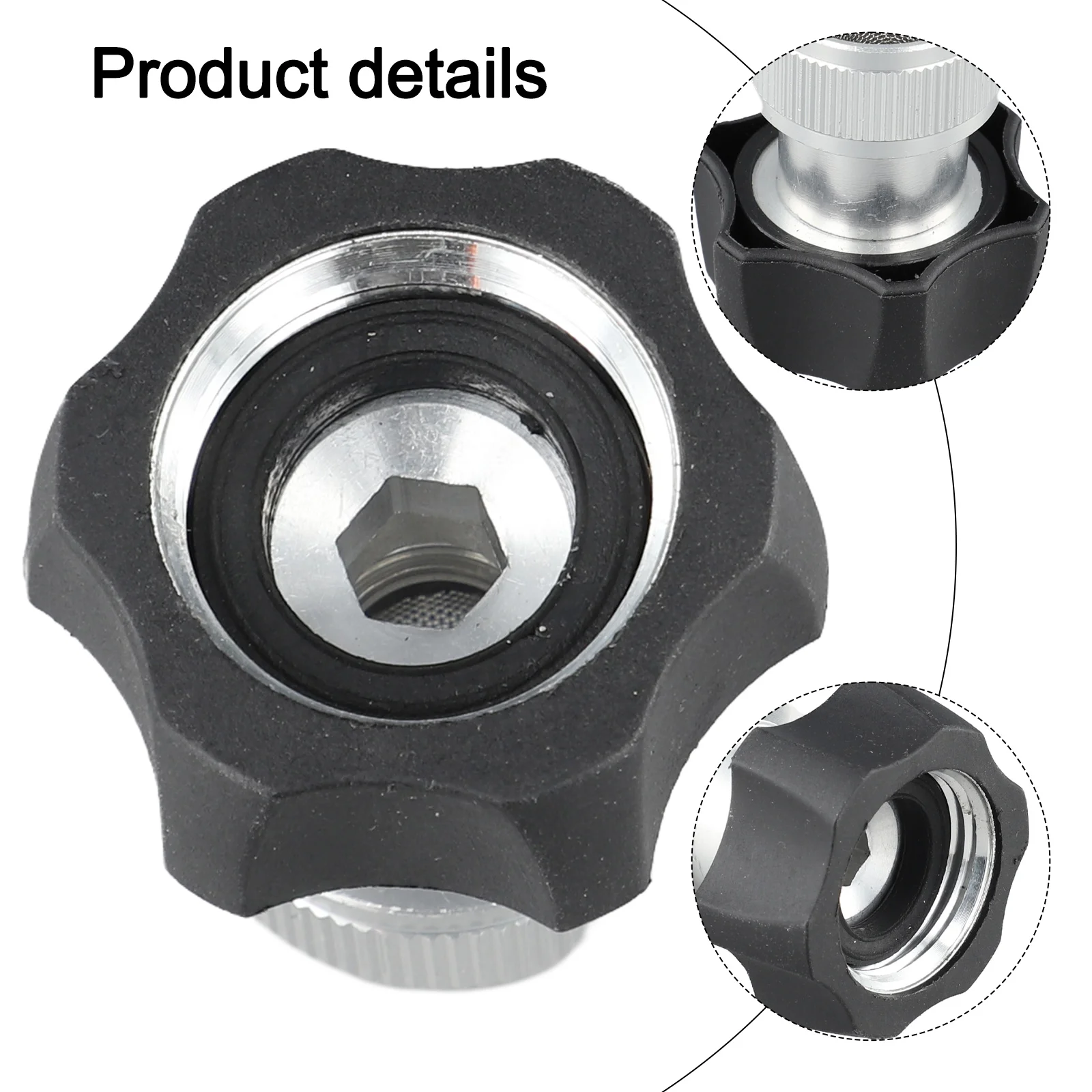 

High Pressure Washer Coupler Electric Pressure Washer Connector Stabilized Water Flow Versatile Compatibility Connector