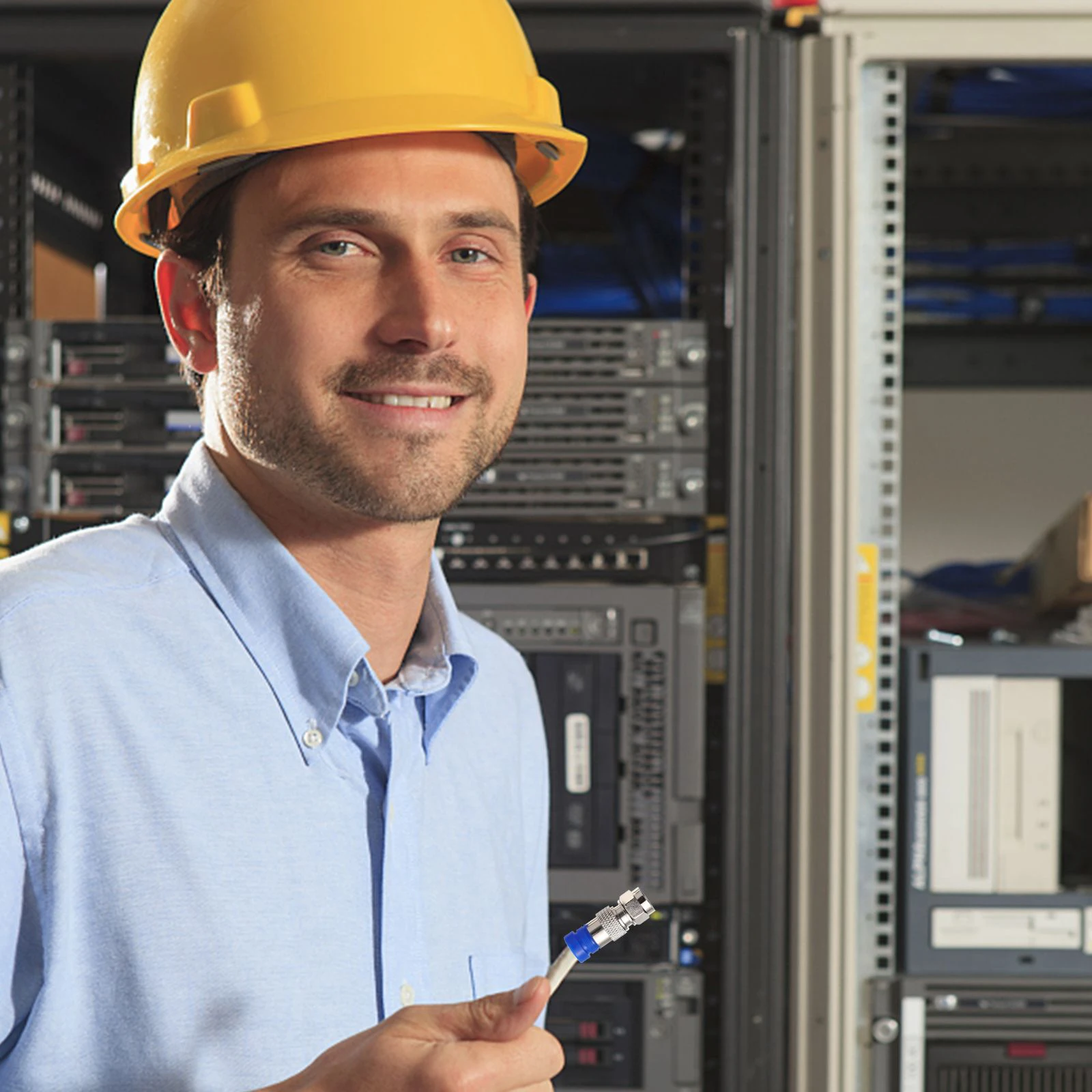 

8pcs Male Head Antenna Female Adapter Connectors Digital Converter Signal Reception Zinc Alloy Thread Extender Straight