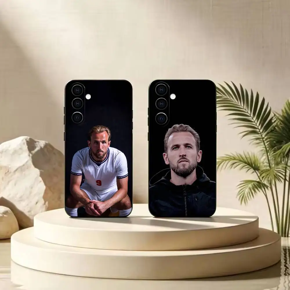 England legend Harry K-Kane    Black Soft Silicone Phone Case For Samsung Galaxy A71 A72 A73 A51 & Other Related Models