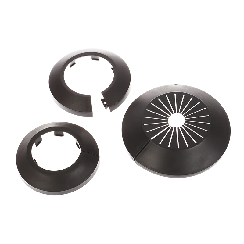 2/4PCS Plastic Radiator Pipe Collar Cover Floor Decorative Radiator Escutcheon Water Pipe Cover Wall Duct Faucet Accessories Set