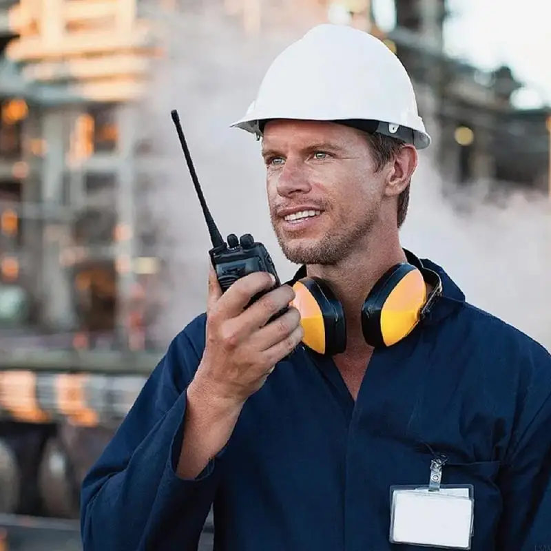 

LXAA 2pcs Two Way Radios ABS Walkies Talkies with 1200mAh Liion Battery & VOX Hands frees Feature for Kids Outdoor Use