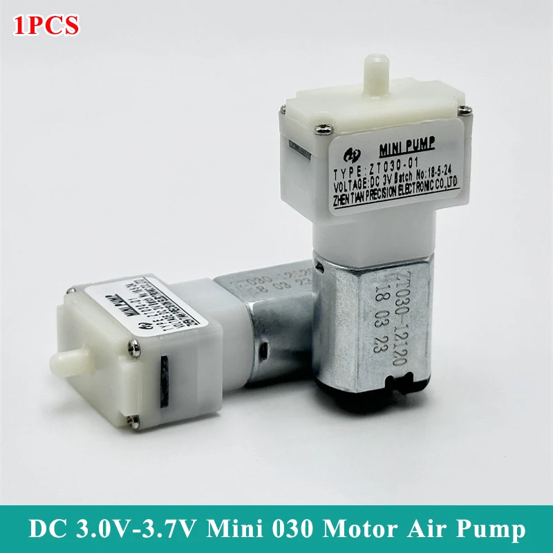 

DC 3V 3.7V Mini 030 Air Pump Micro Diaphragm Pump Oxygen Pressure Pump DIY Electronic Blood Sphygmomanometer Aquarium Fish Tank