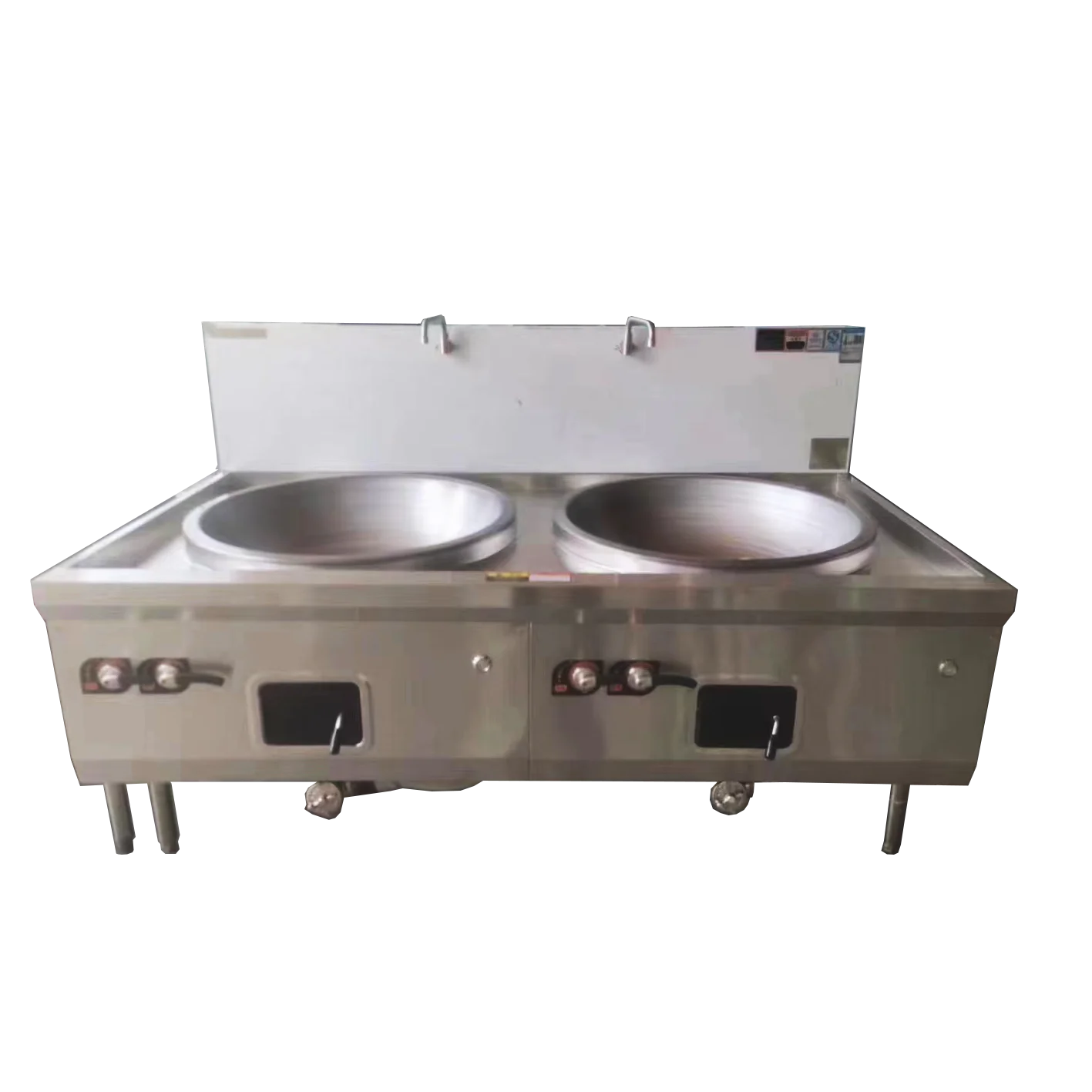 VICTORY Hot Sale Stainless Steel Malaysian Special Stall Inox Cooker Range Kwali Range With One Gas Burners In Other Kitchen