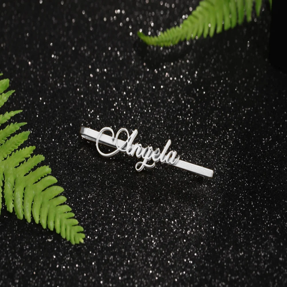 Amaxer Gepersonaliseerde Haarclip Bruidsmeisje Geschenken Naam Haarclip Haaraccessoire Aangepaste Naam Haarclip Bobby Pin Gepersonaliseerde Geschenken