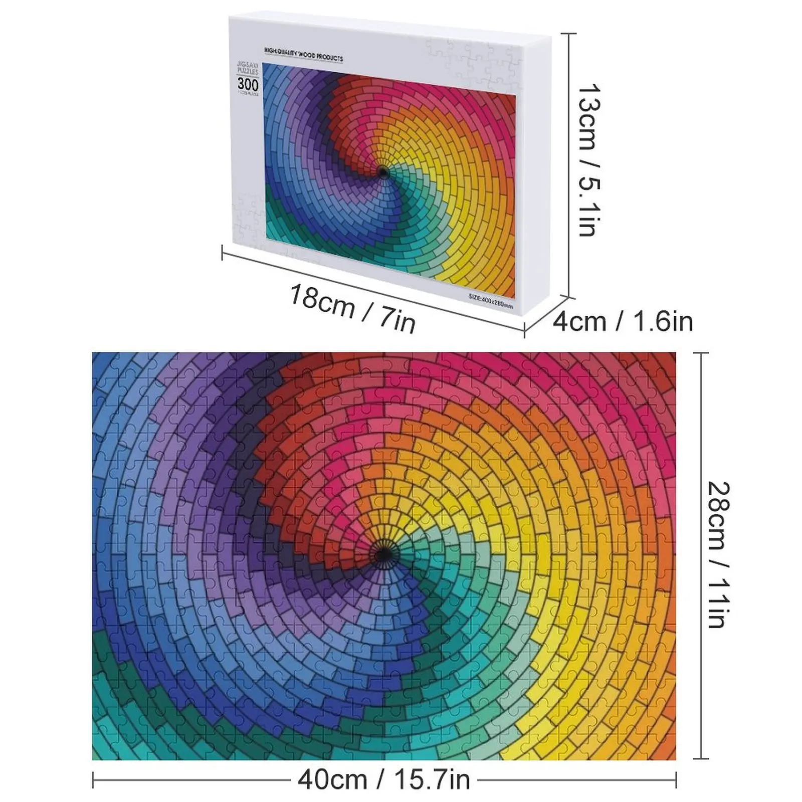 Colour digital art Jigsaw Puzzle Customized Photo Personalized Gifts Game Children Puzzle