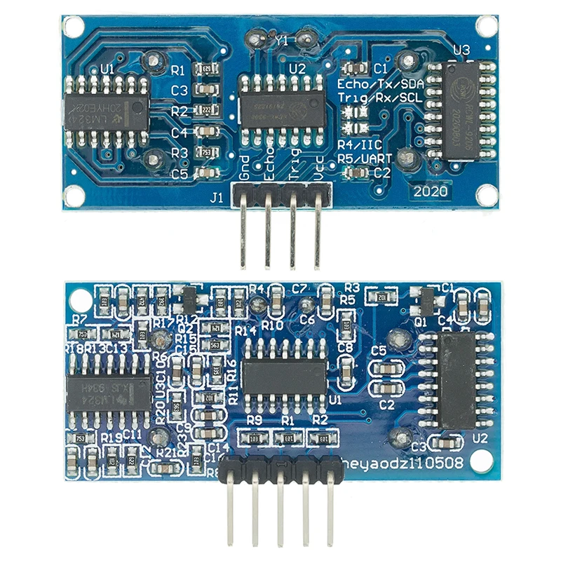 1pcs 2020 Ultrasonic Module HC-SR04 SR04 4Pin HY-SRF05 SRF05 5Pin Distance Measuring Transducer Sensor