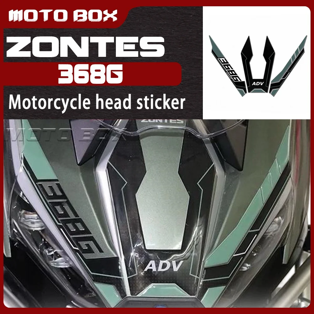

For ZONTES 368G waterproof and scratch-resistant car front sticker for 368 g g368