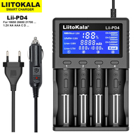 LiitoKala Lii-M4 Lii-500 Lii-500S Lii-S8 Lii-600 LCD 3.7V 18650 18350 18500 21700 14500 26650 AA NiMH Lithium-Battery Charger