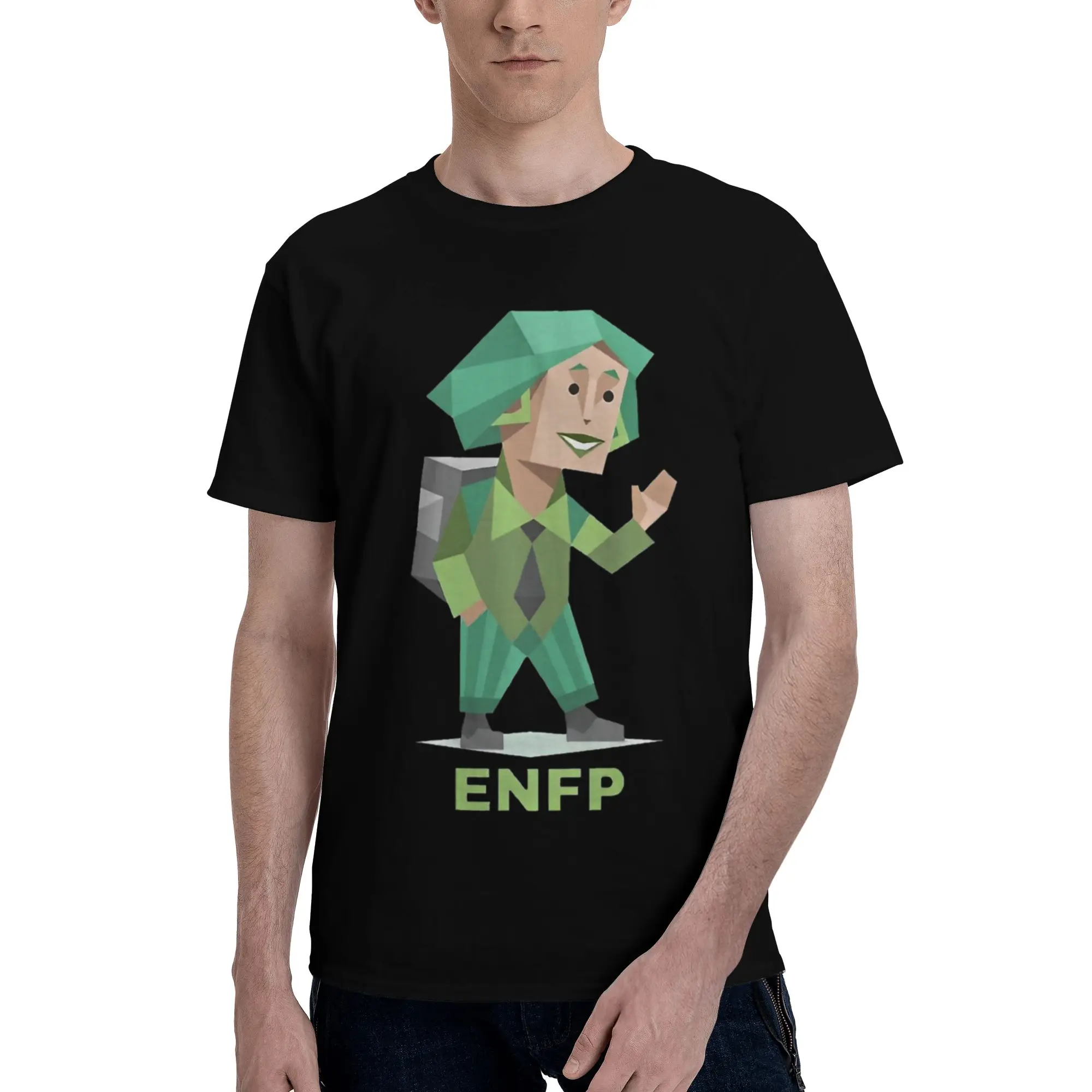 ENFP mbti myers-briggs peronality Outfit Unisex T Shirts 100% Cotton Tee New Arrival MBTI 16 Personalities  Tops T-shirt