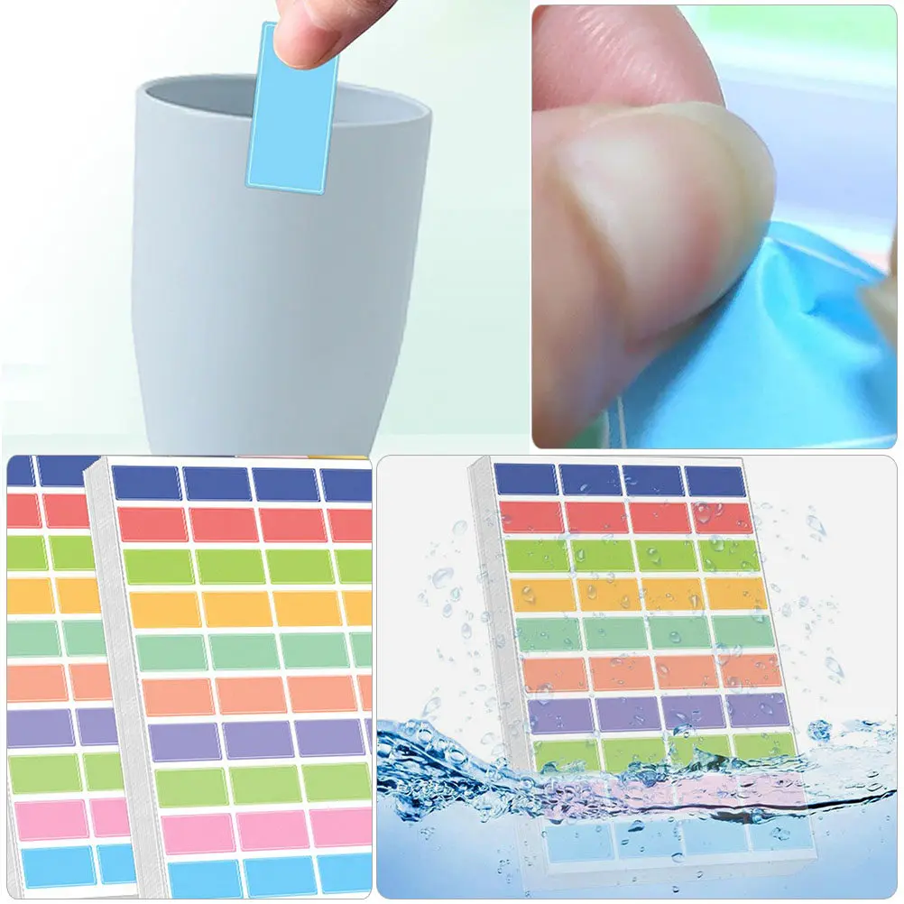 

20 Sheets Waterproof Classification Stickers Handwritten Label Marking Tags for Household Organization Office School Store Use