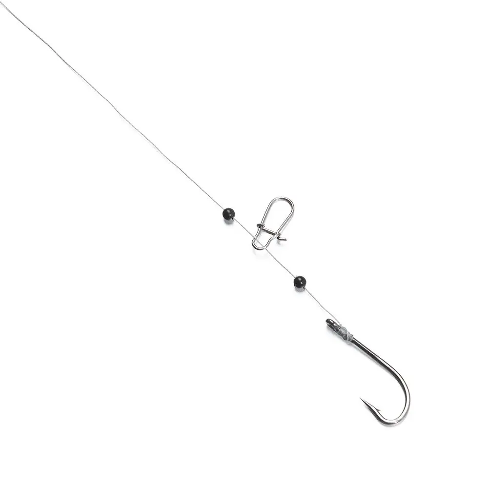 100 teile/los Angeln Perlen Raum Stopper Schwarz 3mm-10mm Runde Weiche und harte bohnen Angeln Lockt köder haken Rig Zubehör