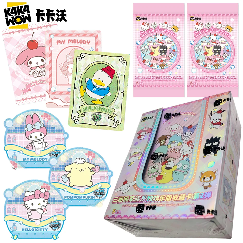 

Новая подлинная карта персонажа из мультфильма K Vissura Sanrio для детского дня рождения, подарок-сюрприз, японская мультяшная звезда, ограниченная серия, игрушка-карточка