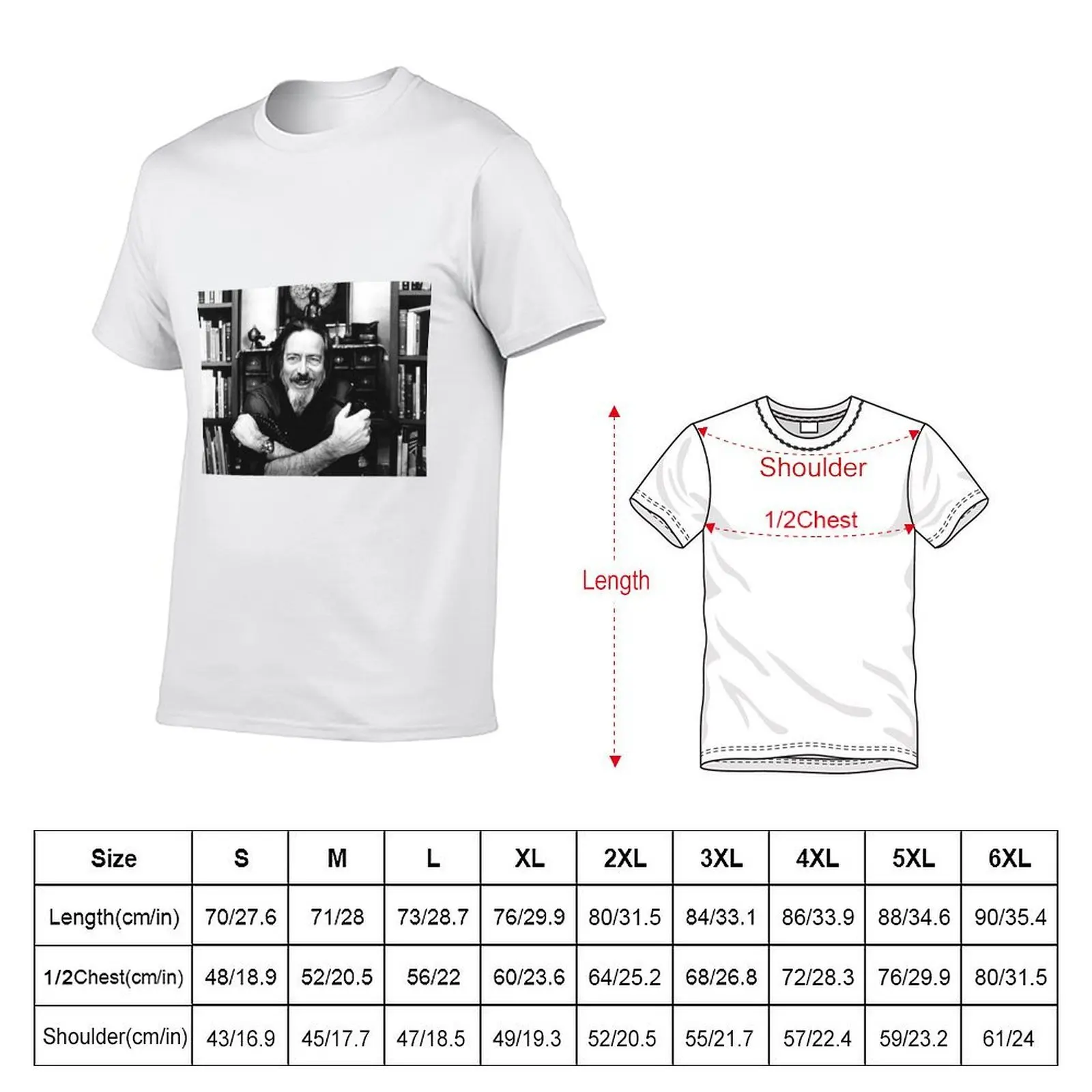 Alan Watts T-Shirt man clothes hippie clothes vintage t shirt men