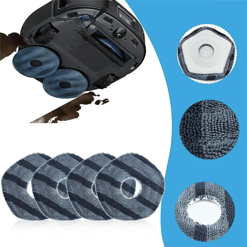Cooking Appliances For Eufy X10 Pro Omni Robot Vacuum Cleaner Main Side Brush Hepa Filter Mop Cloth Dust Bags Spare Parts