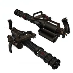 95cm Gatling M134 Vulcan Machine Gun 3D Paper Model Puzzles Papercraft Hand-made Toy