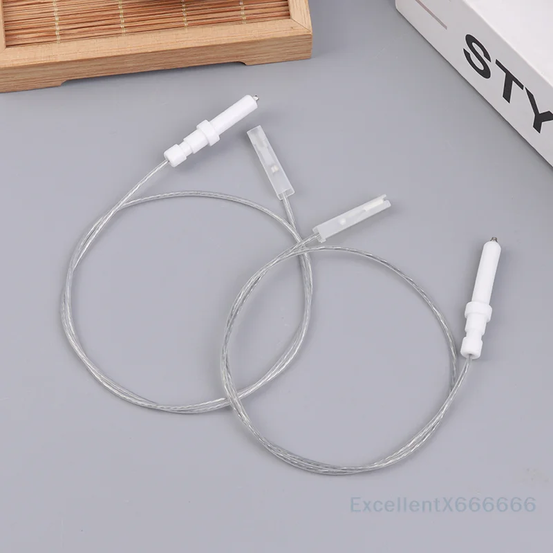 Gas Cooktop Stove Spare Igniter, Electrode Spark Plug with Wire Ignition, Ceramic Pin, Height 35mm, 40mm, Gas Cooker, 1Pc