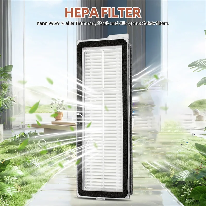 A24P อุปกรณ์เสริมสําหรับ Roborock Qrevo Curv/Qrevo Edge เครื่องดูดฝุ่นหุ่นยนต์,เปลี่ยนแปรงหลัก, ถุงเก็บฝุ่น, แผ่นซับ, ตัวกรอง