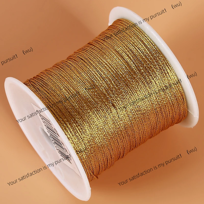 Rope Gold Silver Cord Gift Packaging String For Jewelry Making Lanyard Thread Cord DIY Bracelet Christmas Home Decor