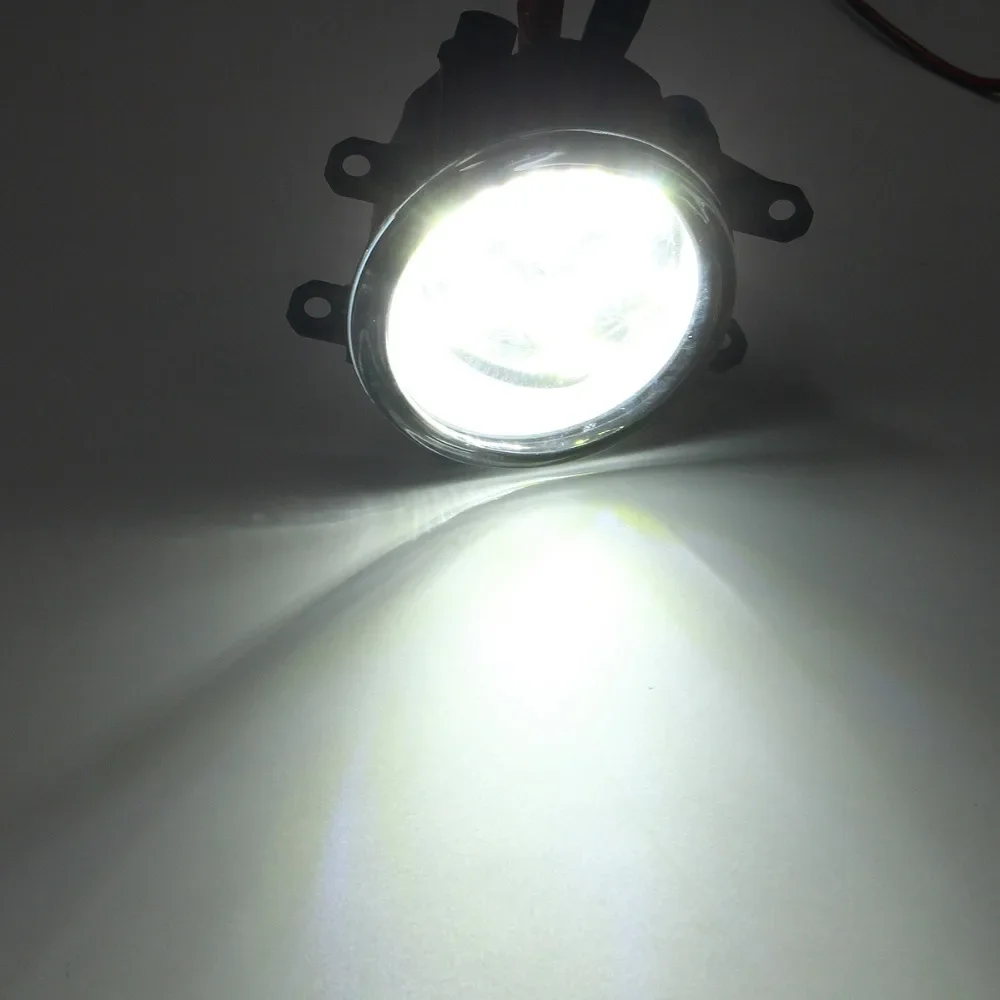 Car Front Driving Fog Light Lamp Running Light 2Pcs 9 LED For Toyota Corolla Camry Yaris Vios RAV4 For Lexus RX350 RX450 LX570