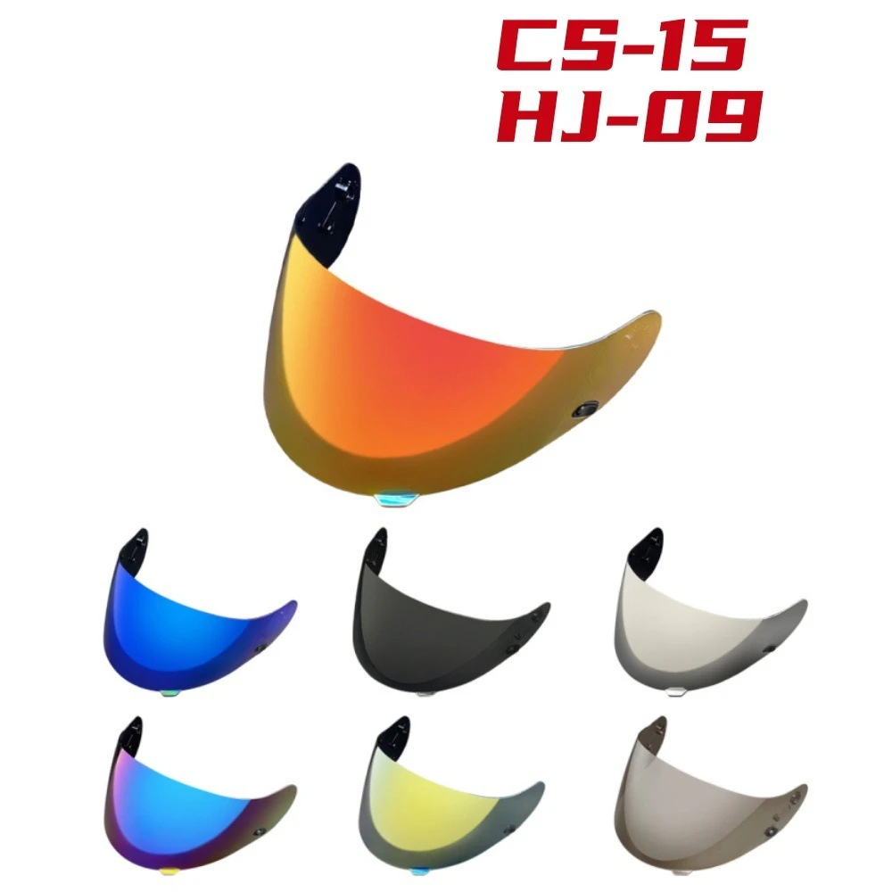 Визор для шлема HJ‑09 CL‑16 CL‑17 CL‑ST CL‑SP CS‑R1 CS‑R2 CS‑15 TR‑1. Сменный лицевой щиток. Аксессуары для мотоциклов.