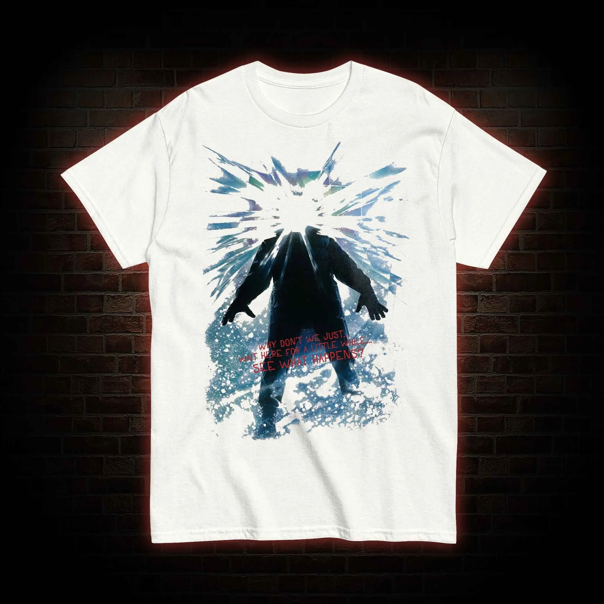 Vintage Fashion Short Sleeve Classic Retro The Thing T-shirt Hip Pop Crew Neck T Shirts Casual Loose Streetwear Tees Unisex