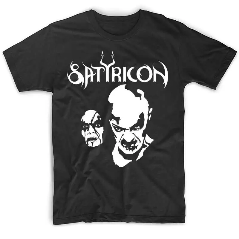 Satyricon Logo V1 T shirt BLACK all sizes S-5XL